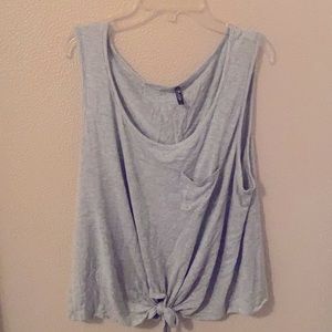 Light grey summer top